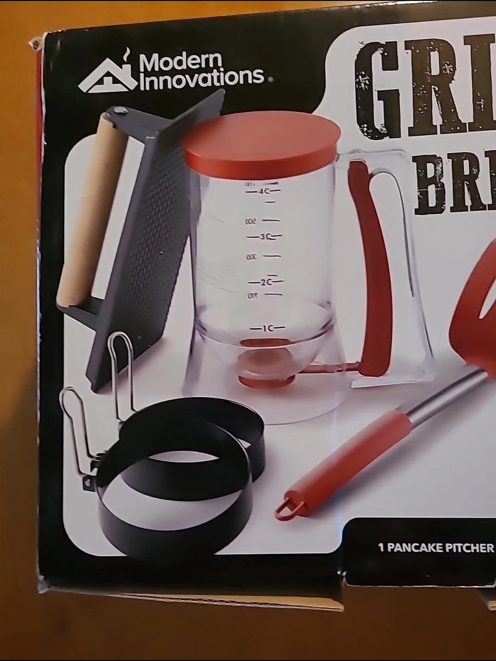 Modern Innovations 7 Piece Breakfast Griddle Kit New - Picture 2 of 8